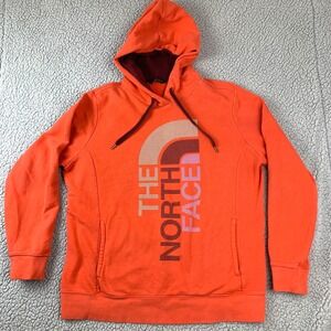 The North Face Women's Pullover Hoodie Orange XL